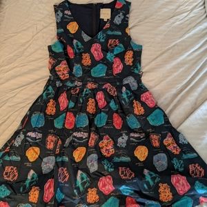 Mod cloth size medium minerals dress